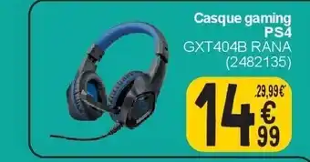Cora Casque gaming ps4 aanbieding