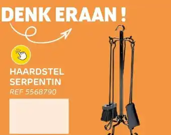 Brico Haardstel serpentin aanbieding