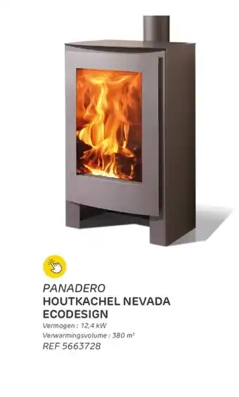 Brico Houtkachel nevada ecodesig aanbieding