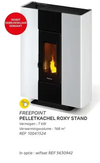 Brico Pelletkachel roxy stand aanbieding