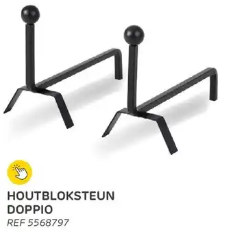 Brico Houtbloksteun doppio aanbieding