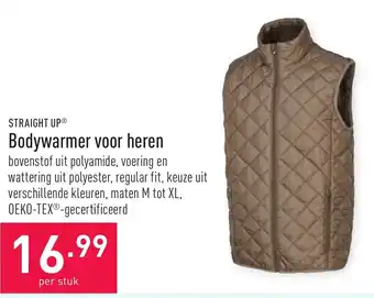 ALDI Straight Up Bodywarmer voor heren aanbieding