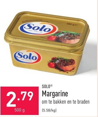 ALDI Solo Margarine 500g aanbieding