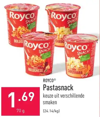 ALDI Royco Pastasnack aanbieding