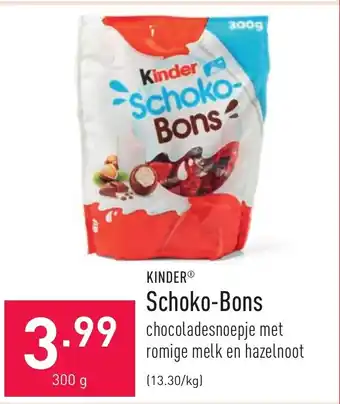 ALDI Kinder Schoko-Bons aanbieding