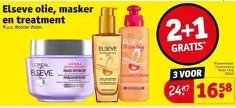 Kruidvat Elseve olie, masker en treatment aanbieding