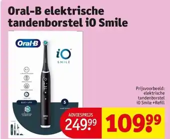 Kruidvat Oral-b elektrische tandenborstel io smile aanbieding
