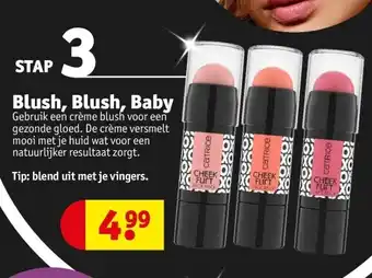 Kruidvat Blush, blush, baby aanbieding