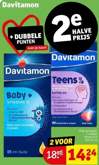 Kruidvat Davitamon aanbieding
