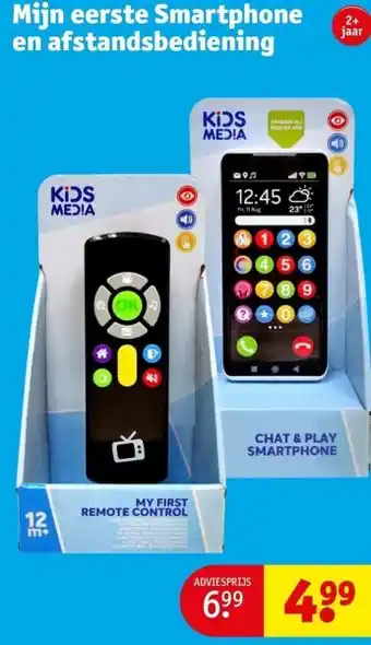 Mijn eerste smartphone en afstandsbediening