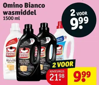 Kruidvat Omino bianco wasmiddel aanbieding