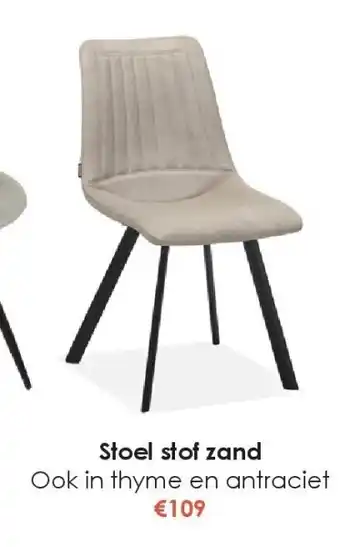 Krea Stoel stof zand aanbieding
