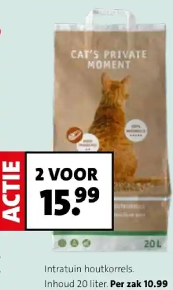 Intratuin Intratuin houtkorrels aanbieding