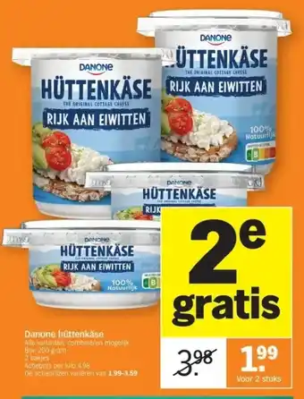 Albert Heijn Danone hüttenkäse aanbieding