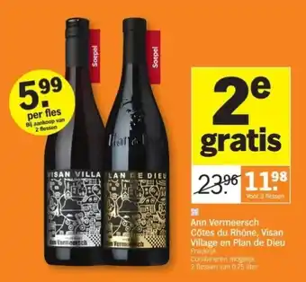 Ann vermeersch cötes du rhöne, visan village en plan de dieu