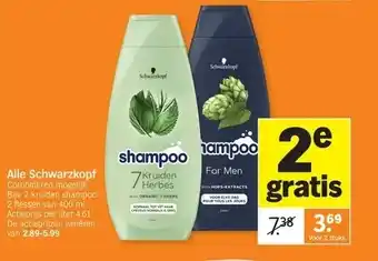 Albert Heijn Alle schwarzkopf aanbieding