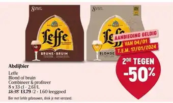 Delhaize Abdijbier aanbieding