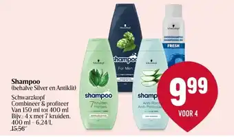 Delhaize Shampoo aanbieding