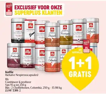 Delhaize Koffie aanbieding