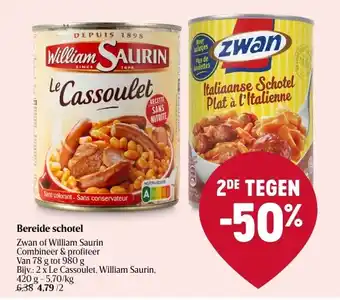 Delhaize Bereide schotel aanbieding
