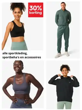 Alle sportkleding, sportbeha's en accessoires