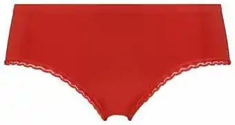 HEMA HEMA Dameshipster Naadloos Kant Rood (rood) aanbieding