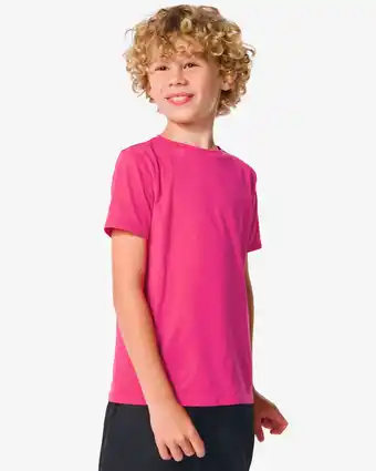 HEMA Hema naadloos kinder sportshirt roze (roze) aanbieding