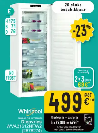 Cora Diepvries aanbieding