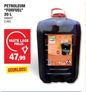Hubo PETROLEUM "FORFUEL" 20L aanbieding