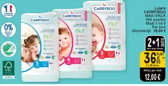 Cora Luiers CARRYBOO MAXI-PACK aanbieding