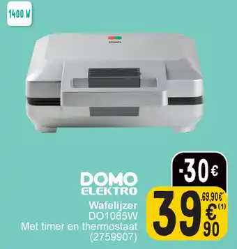 Cora Wafelijzer DO1085W aanbieding