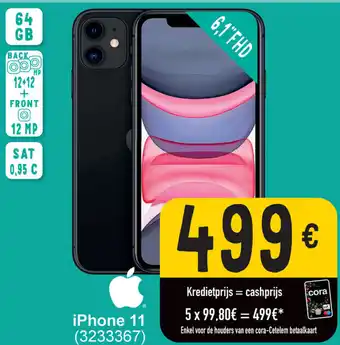 Cora iPhone 11 aanbieding