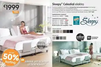 Sleepworld Sleepy celestial elektro aanbieding