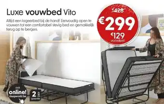Luxe vouwbed vito