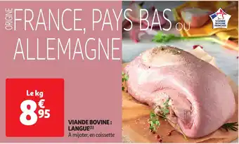 Auchan VIANDE BOVINE: LANGUE aanbieding