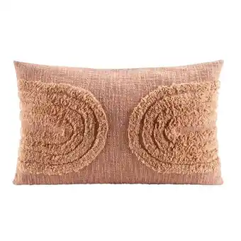 Leen Bakker Sierkussen mels - terracottakleur - 40x60 cm aanbieding
