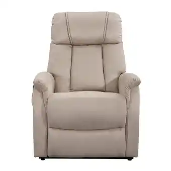 Leen Bakker Relaxfauteuil colorado - sta-op - beige aanbieding