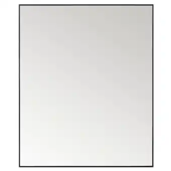 Leen Bakker Spiegel metz - zwart - 70x50 cm aanbieding