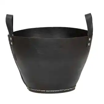 Leen Bakker Mand gijs - zwart - 29xø40 cm aanbieding