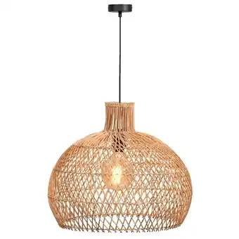 Leen Bakker Hanglamp lisa - rotan - naturel aanbieding