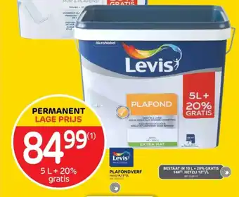Brico PLAFONDVERF aanbieding