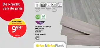 Brico LAMINAATVLOER EMOTION aanbieding