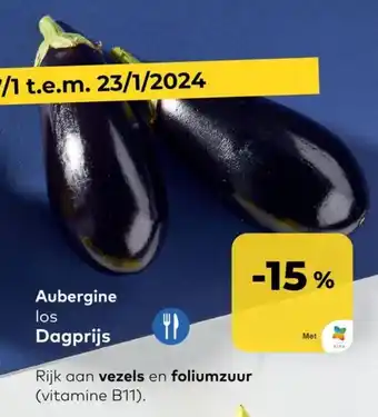 Bio Planet Aubergine aanbieding