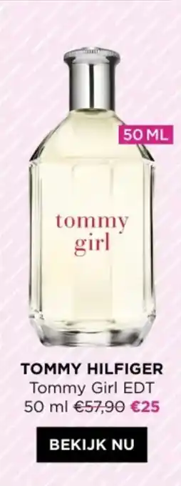 ICI PARIS XL TOMMY HILFIGER Tommy Girl EDT 50 ml aanbieding