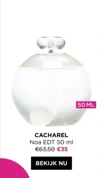 ICI PARIS XL CACHAREL Noa EDT 50 ml aanbieding