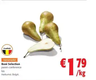 Colruyt Boni selection peren conference los aanbieding