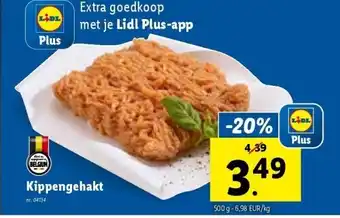 Lidl Kippengehakt aanbieding