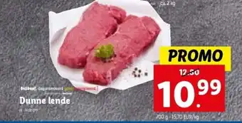 Lidl Dunne lende aanbieding