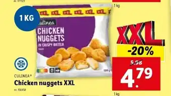 Lidl Chicken nuggets xxl aanbieding