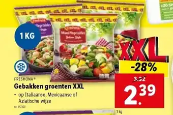 Gebakken groenten xxl